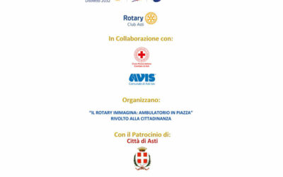 Il Rotary Immagina: ambulatorio in piazza